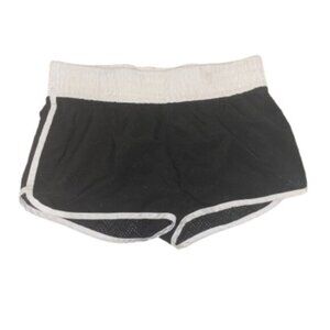 -Black White Beach Shorts Fit Size XS